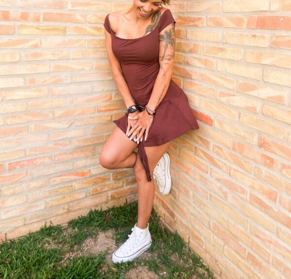 Vestido Marrón - Imagen 2