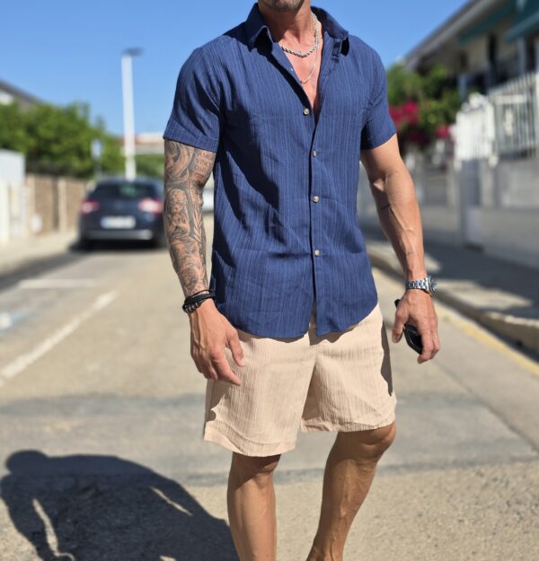Conjunto azul y beige - Imagen 28