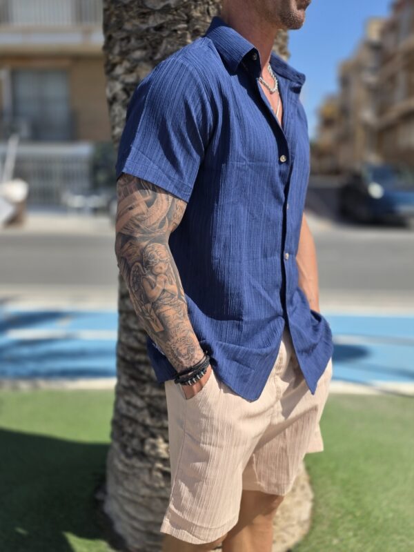 Conjunto azul y beige - Imagen 11