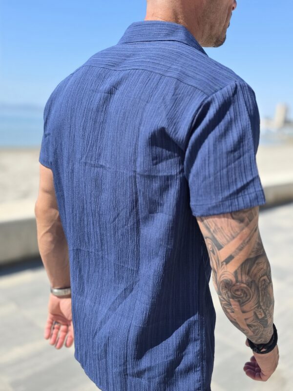 Conjunto azul y beige - Imagen 6
