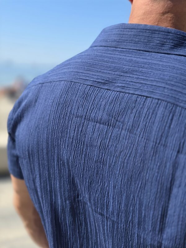 Conjunto azul y beige - Imagen 7