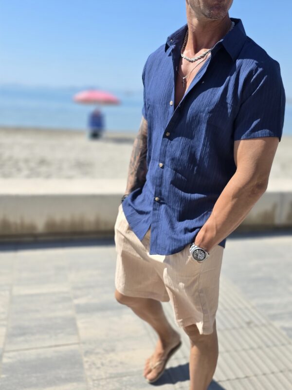 Conjunto azul y beige - Imagen 18