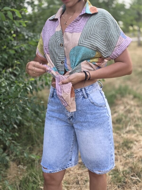 Camisa estampada festival - Imagen 17